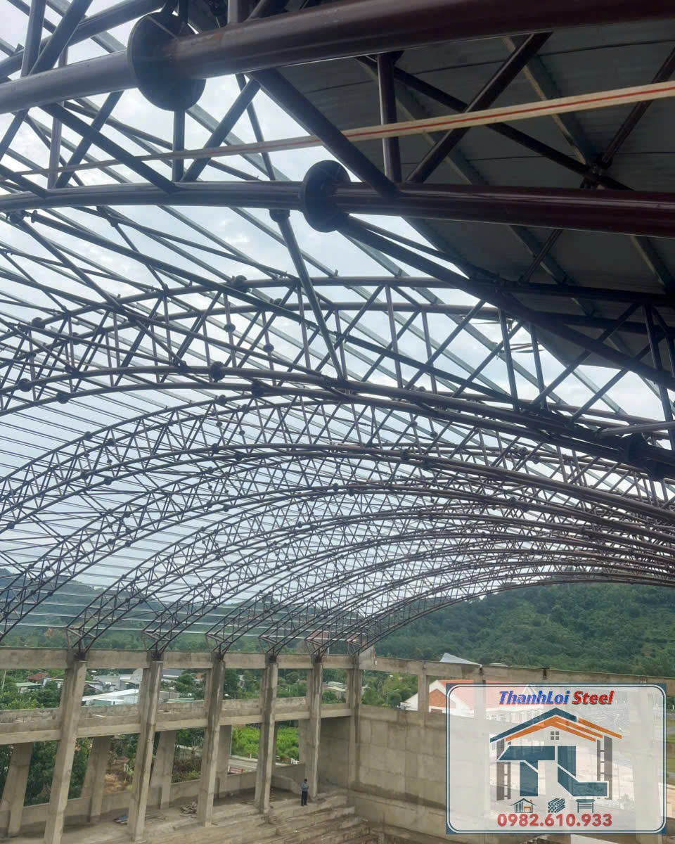 Thi công lắp dựng nhà khung thép - Hộ Kinh Doanh Cửa Hàng Kinh Doanh Dịch Vụ Thành Lợi